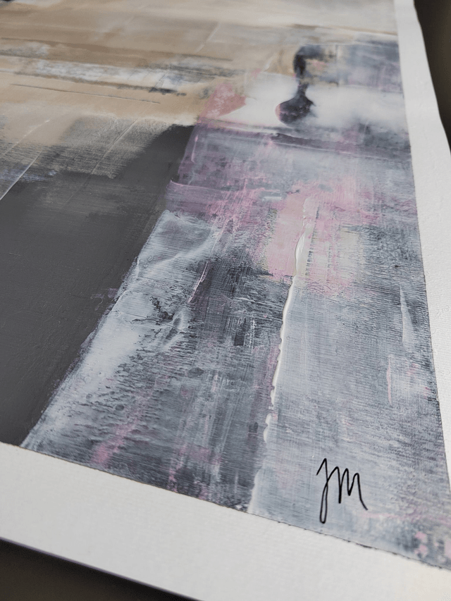 "Ode to light" - 50 x 70 cm