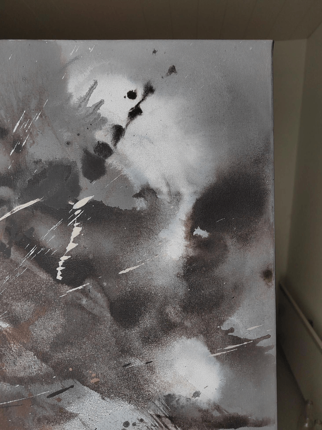 "Electric riff" - 81 x 65 cm