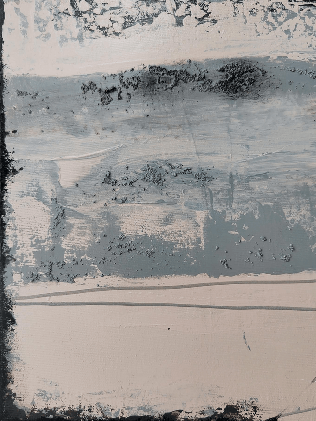"Turbulent times" - 81 x 100 cm