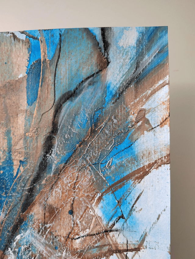 "Royal splash 2" - 24 x 34 cm