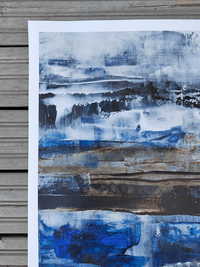 "The depths and beyond" - 50 x 70 cm