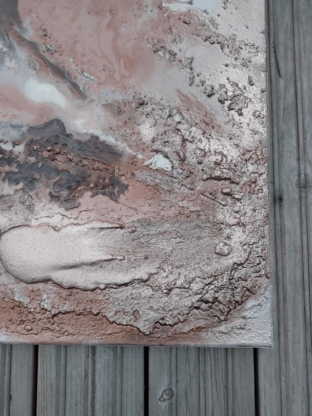 "Earth, can you hear me? 2" - 46 x 55 cm