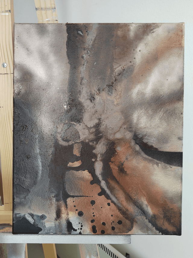 "Elemental flow" - 33 x 41 cm