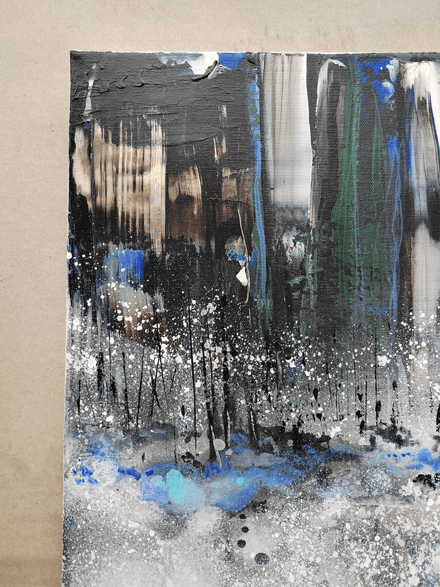 "Hidden flowers 1" - 33 x 41 cm