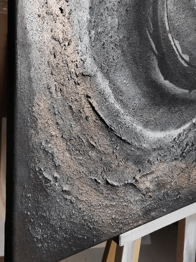 "Echoes in silence" - 81 x 65 cm
