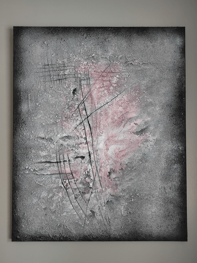 "Past lives" - 81 x 100 cm