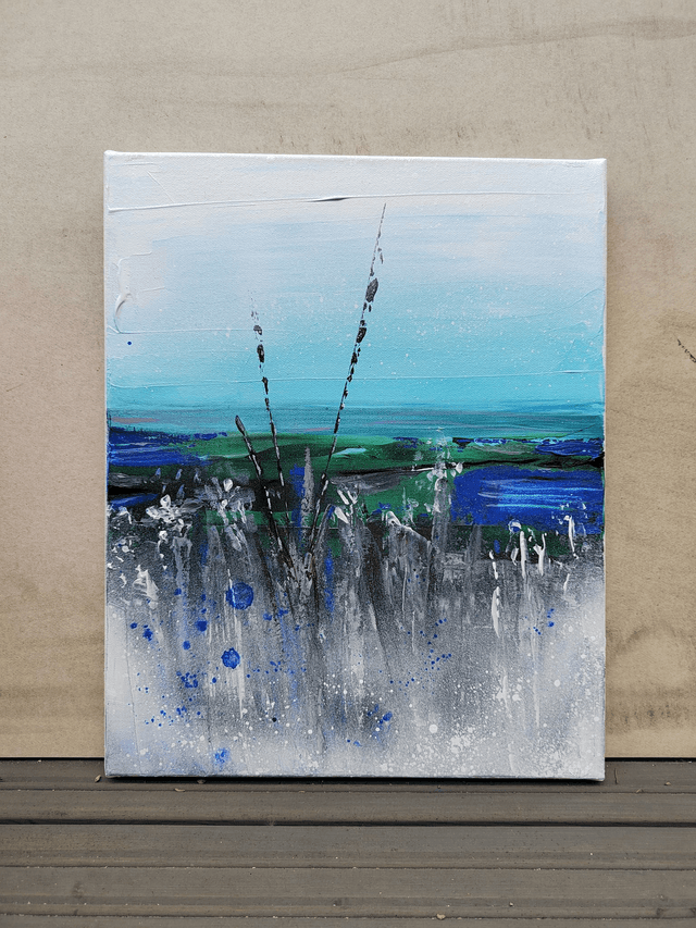 "Hidden flowers 2" - 33 x 41 cm