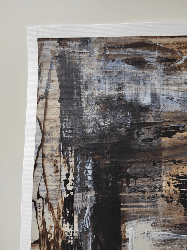 "Darkness falling 2" - 24 x 30 cm 