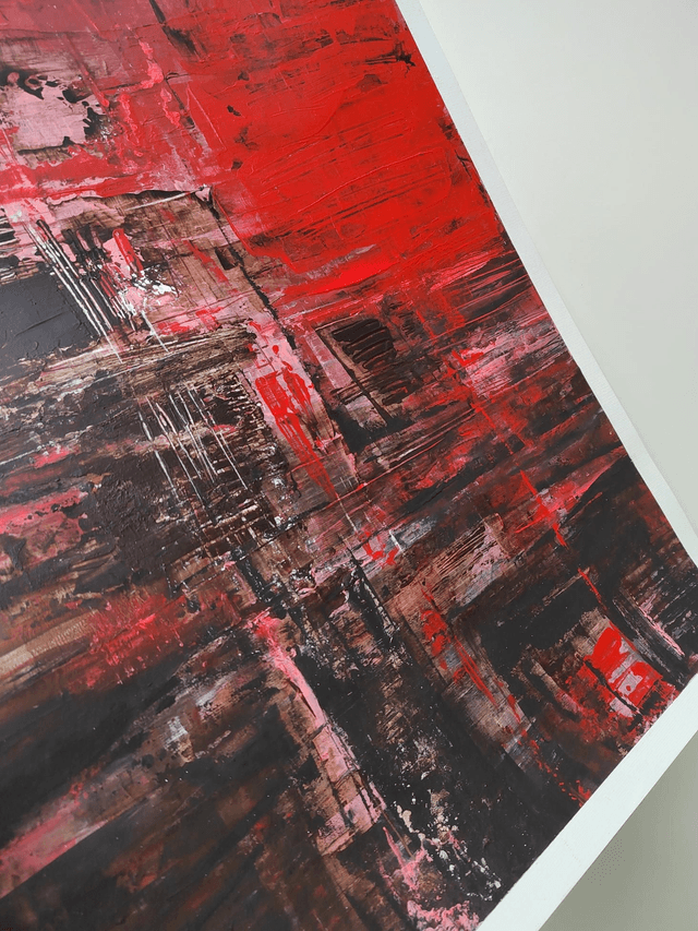 "Unrest" - 50 x 70 cm