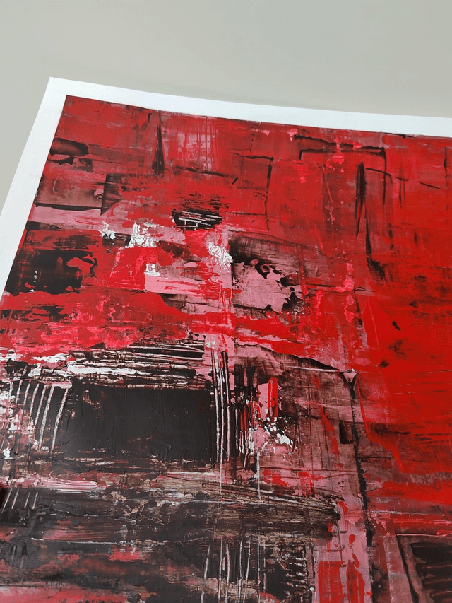 "Unrest" - 50 x 70 cm