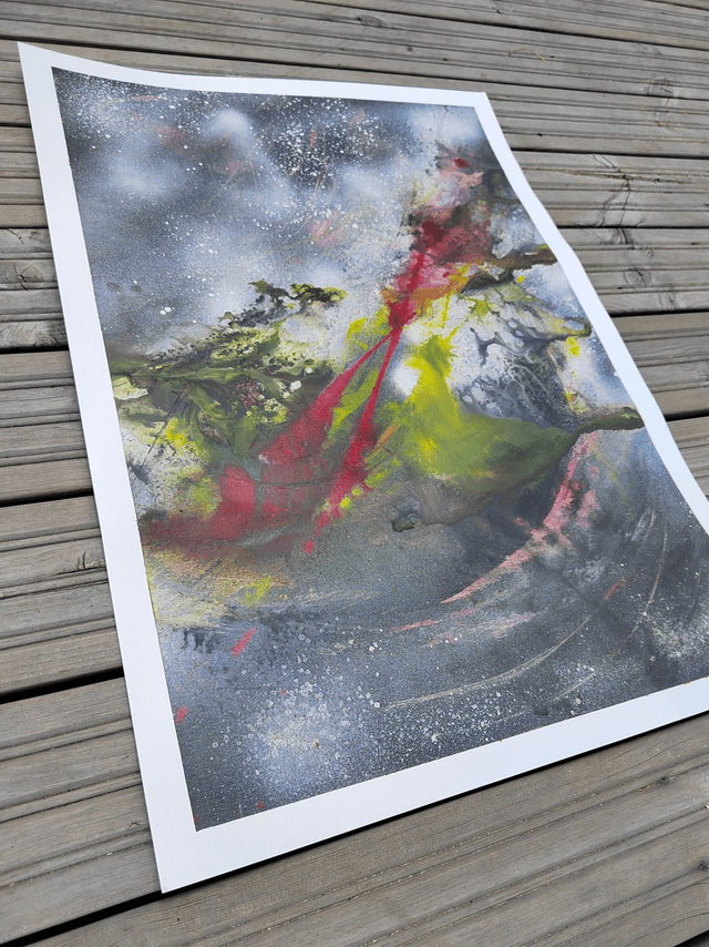 "Enjoy the ride" - 50 x 70 cm