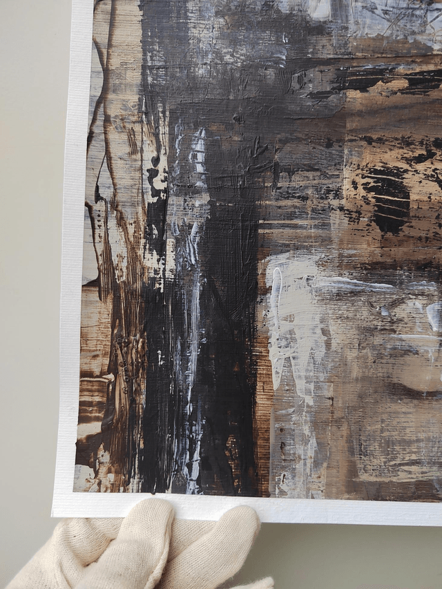 "Darkness falling 2" - 24 x 30 cm 