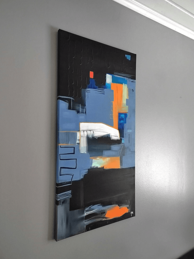 "The way up" - 50 x 100 cm