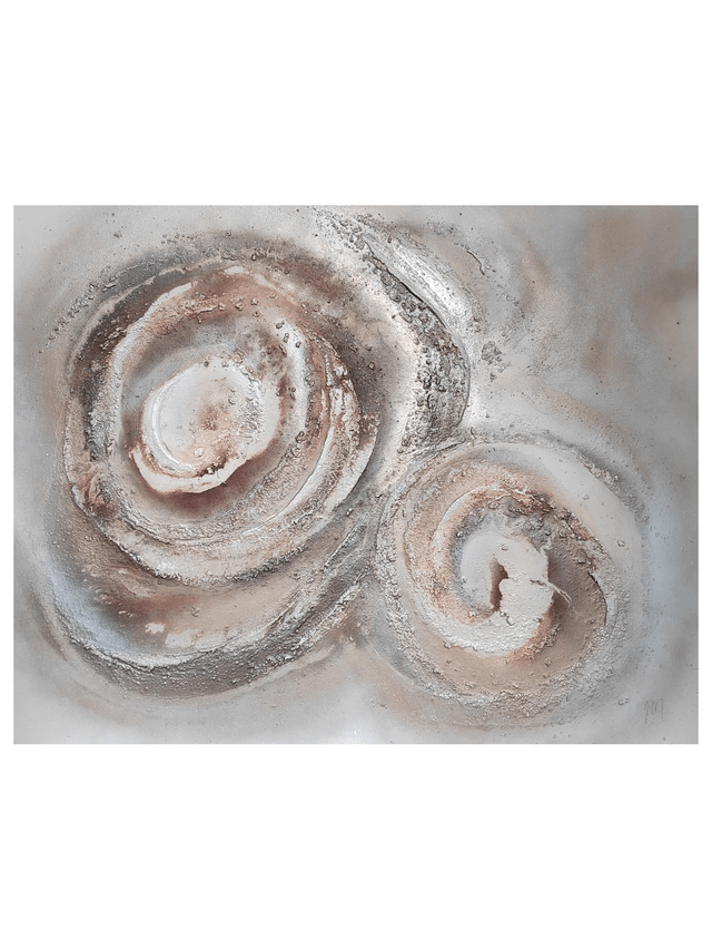 "Where we collided" - 92 x 73 cm