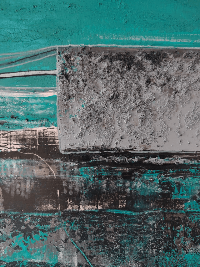 "Turbulent times" - 81 x 100 cm