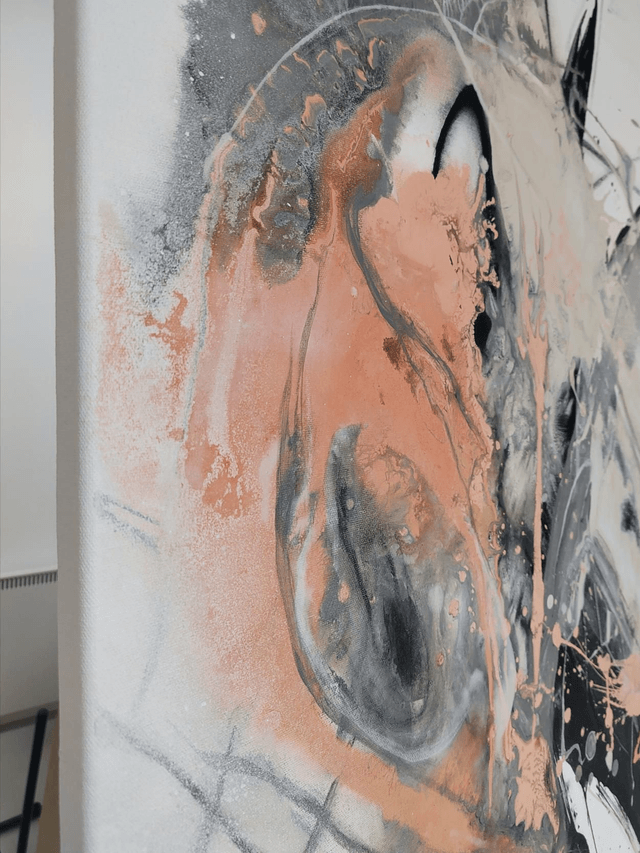 "Sielukas tanssi 1" - 81 x 100 cm