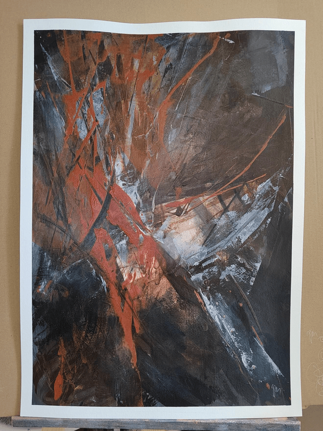 "Rollercoaster of life 2" - 50 x 70 cm