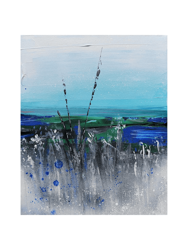 "Hidden flowers 2" - 33 x 41 cm