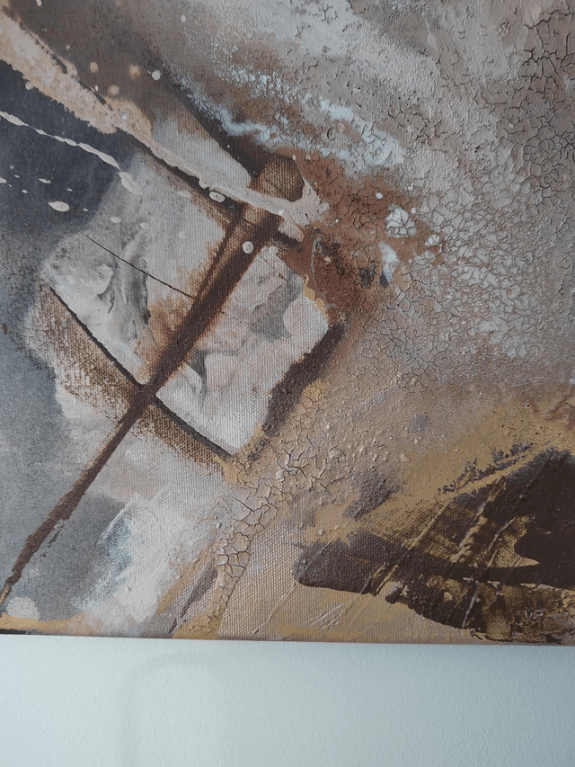 "Hair down, volume up" - 81 x 65 cm