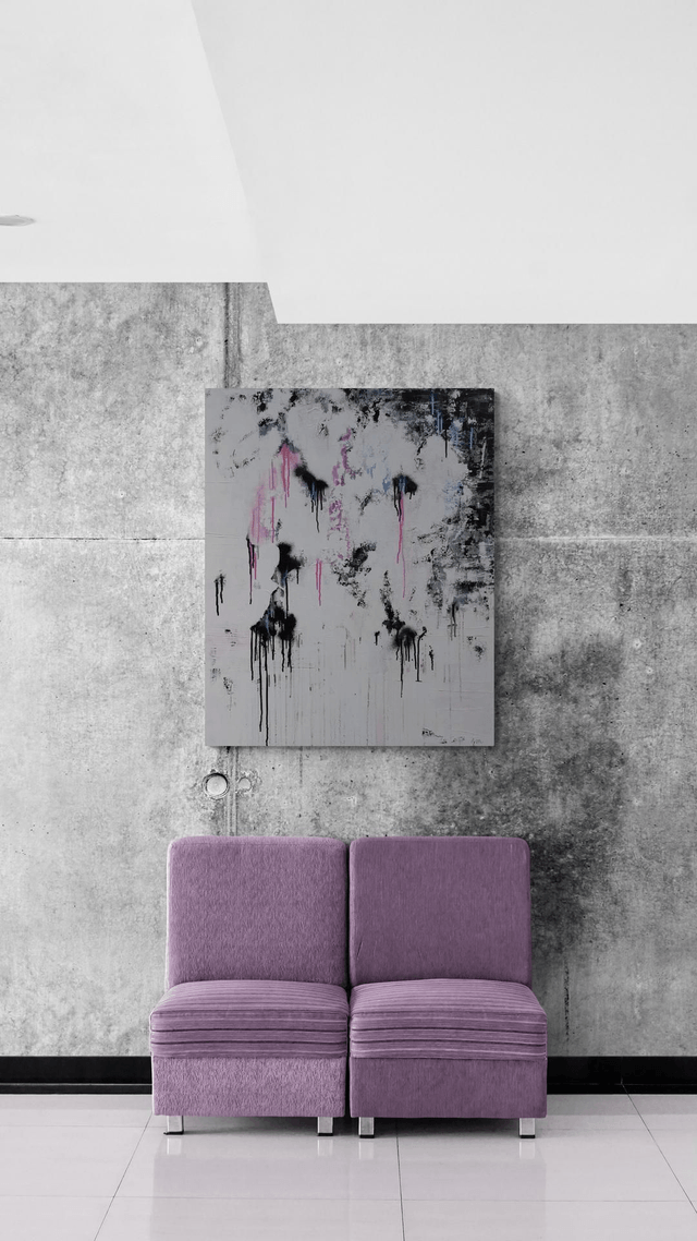 "Mind of a feline" - 81 x 100 cm