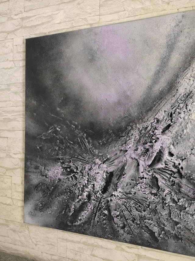 "Higher than before" - 100 x 81 cm