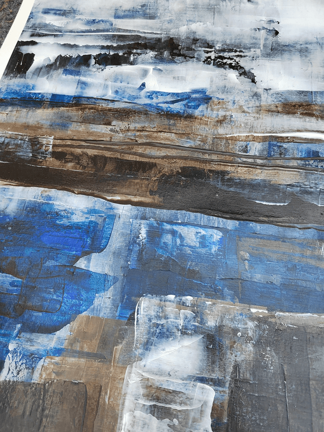 "The depths and beyond" - 50 x 70 cm
