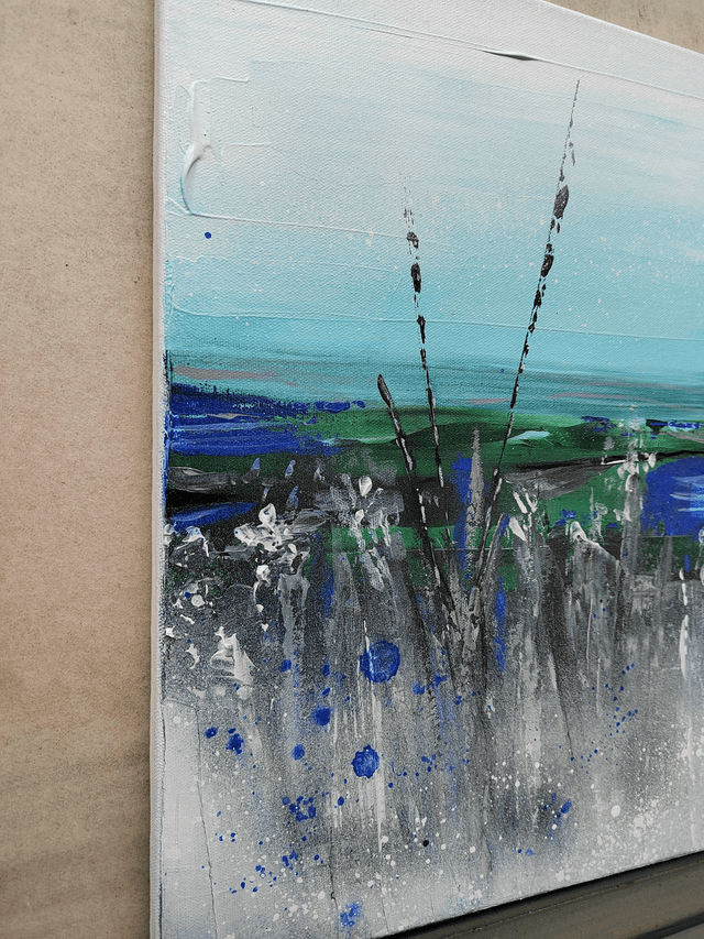 "Hidden flowers 2" - 33 x 41 cm