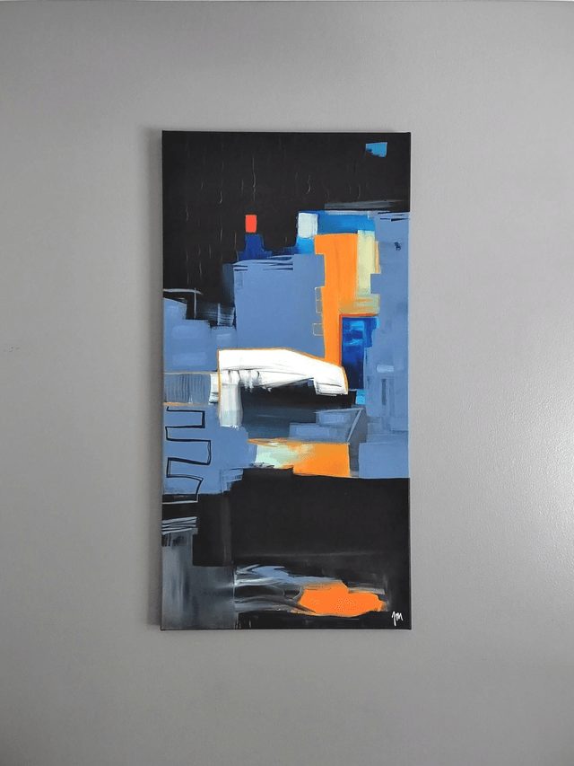 "The way up" - 50 x 100 cm