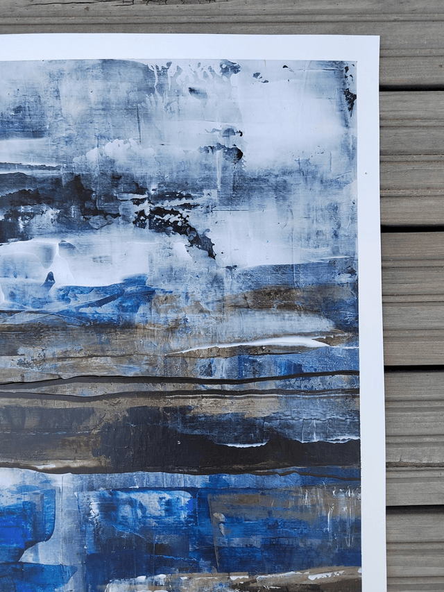 "The depths and beyond" - 50 x 70 cm