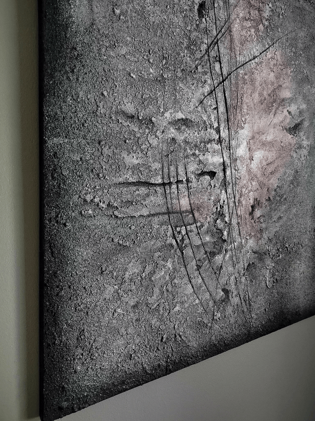 "Past lives" - 81 x 100 cm