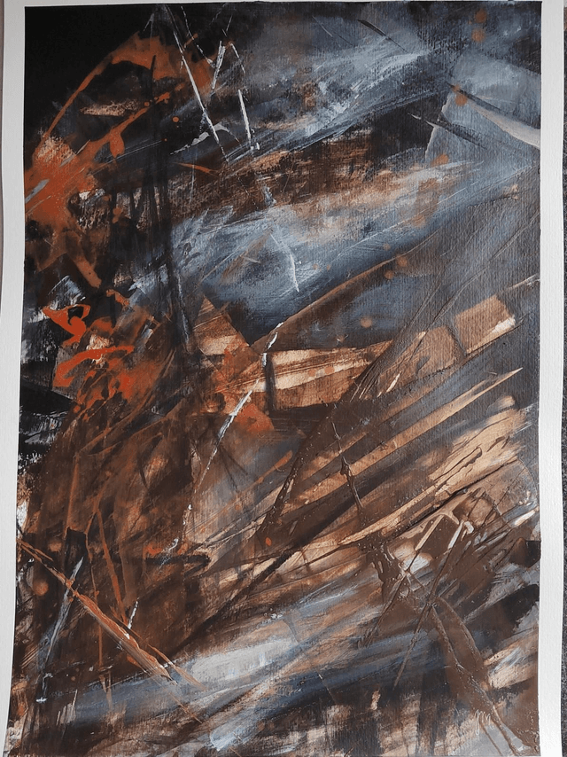 "Rollercoaster of life 1" - 50 x 70 cm