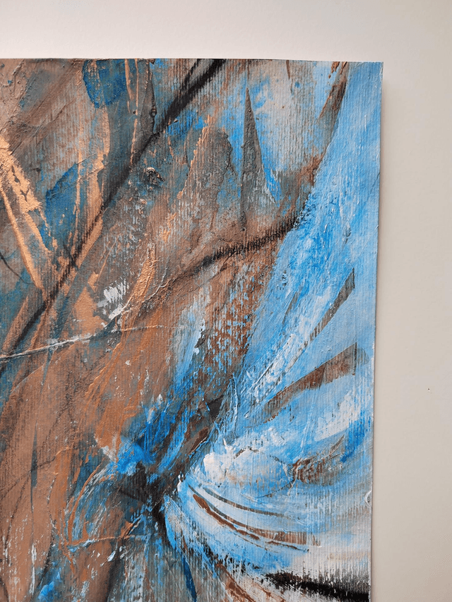 "Royal splash 1" - 24 x 34 cm