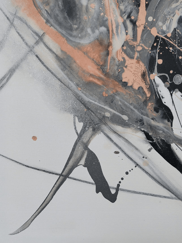 "Sielukas tanssi 1" - 81 x 100 cm