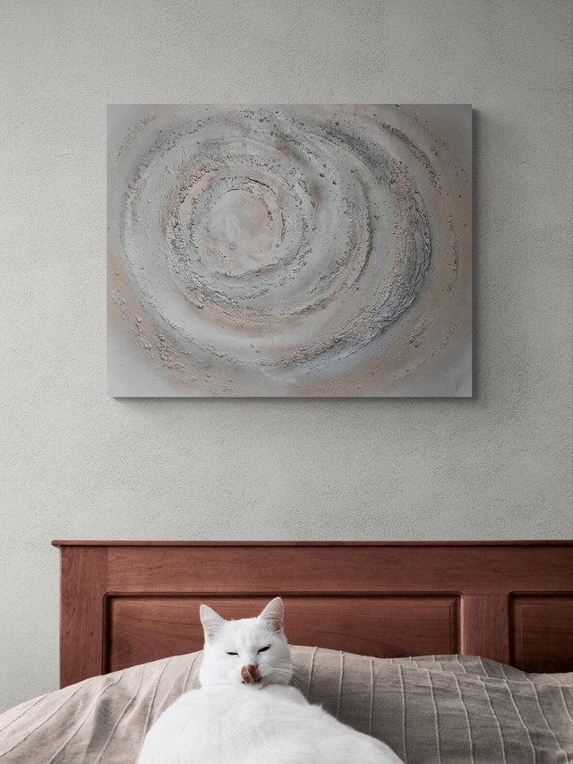 "Ripples of our time" - 81 x 65 cm