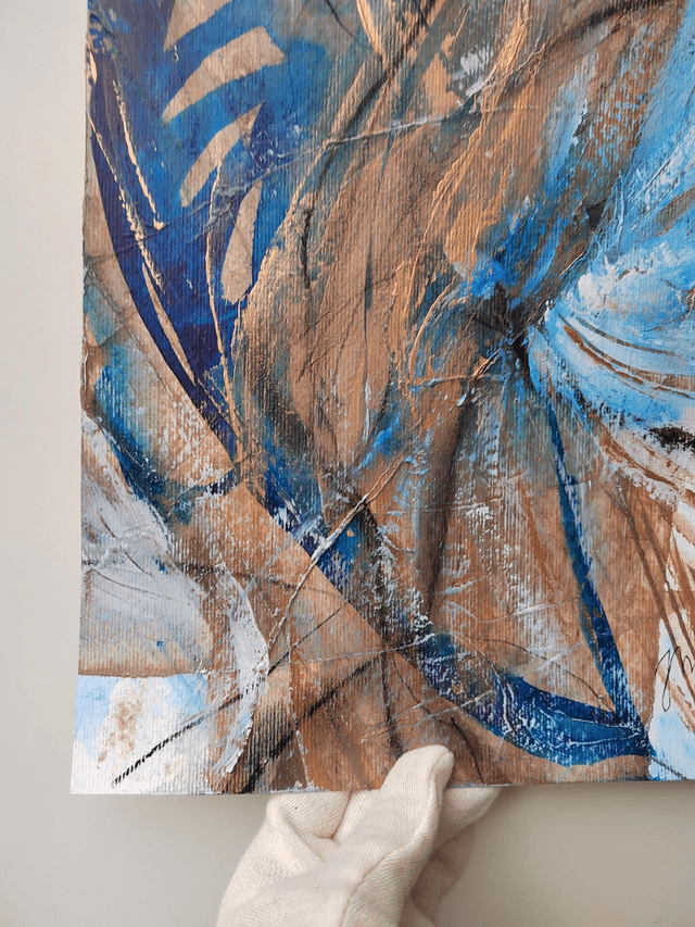 "Royal splash 1" - 24 x 34 cm
