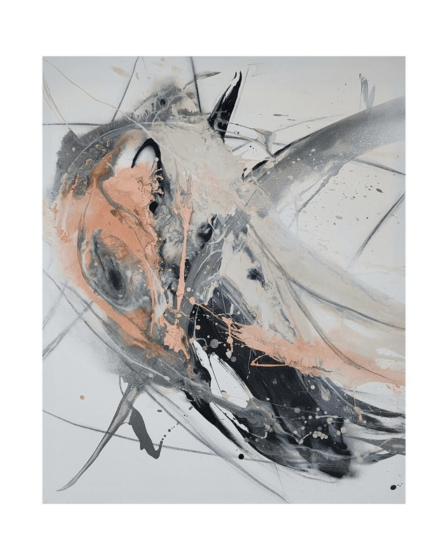 "Sielukas tanssi 1" - 81 x 100 cm