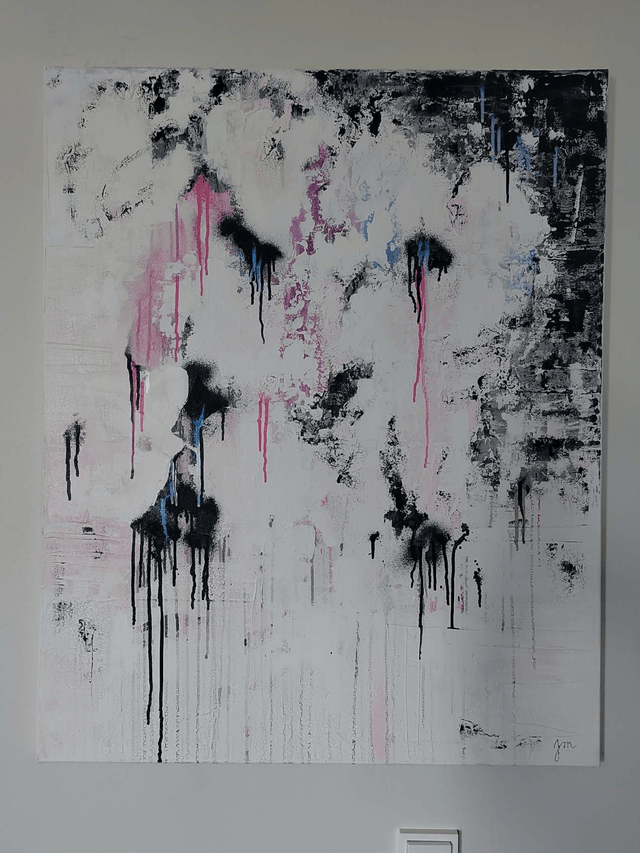"Mind of a feline" - 81 x 100 cm