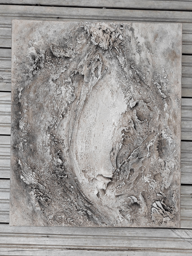 "Sacred place 1" - 46 x 55 cm