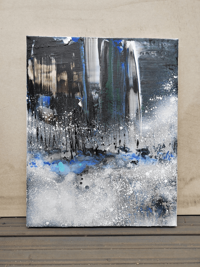 "Hidden flowers 1" - 33 x 41 cm