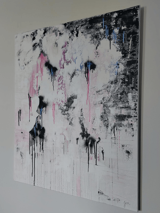 "Mind of a feline" - 81 x 100 cm