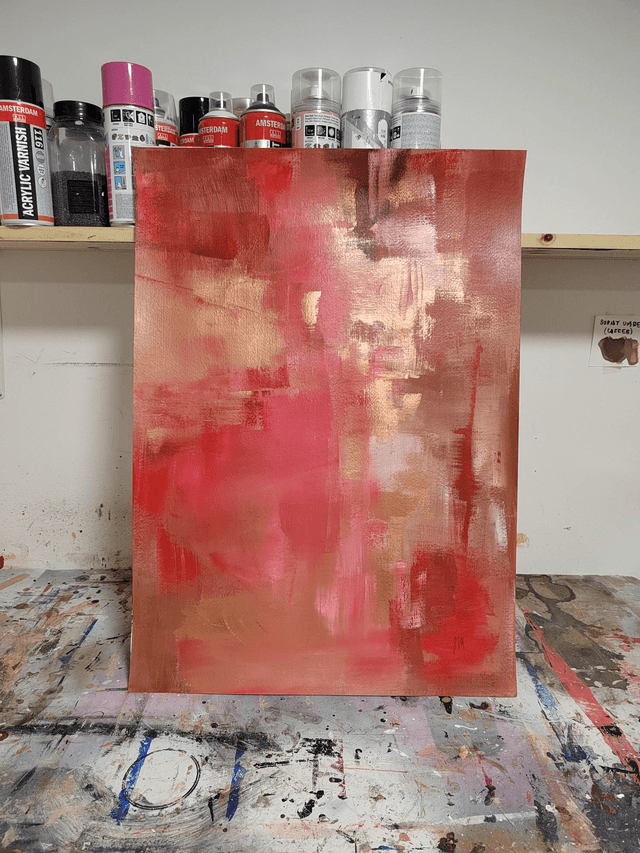 "Summer party" - 50 x 70 cm