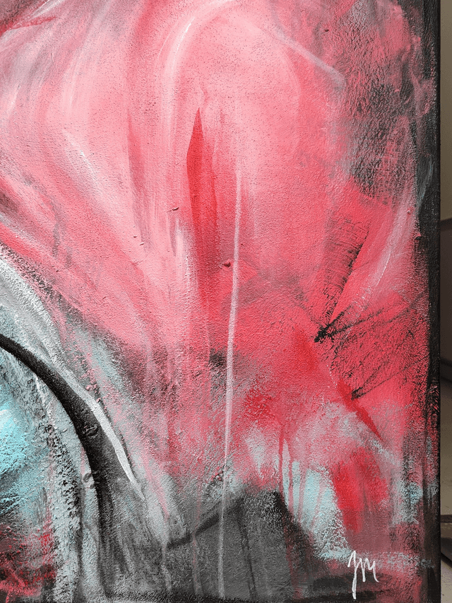 "Rock 'n' roll for the soul" - 81 x 100 cm