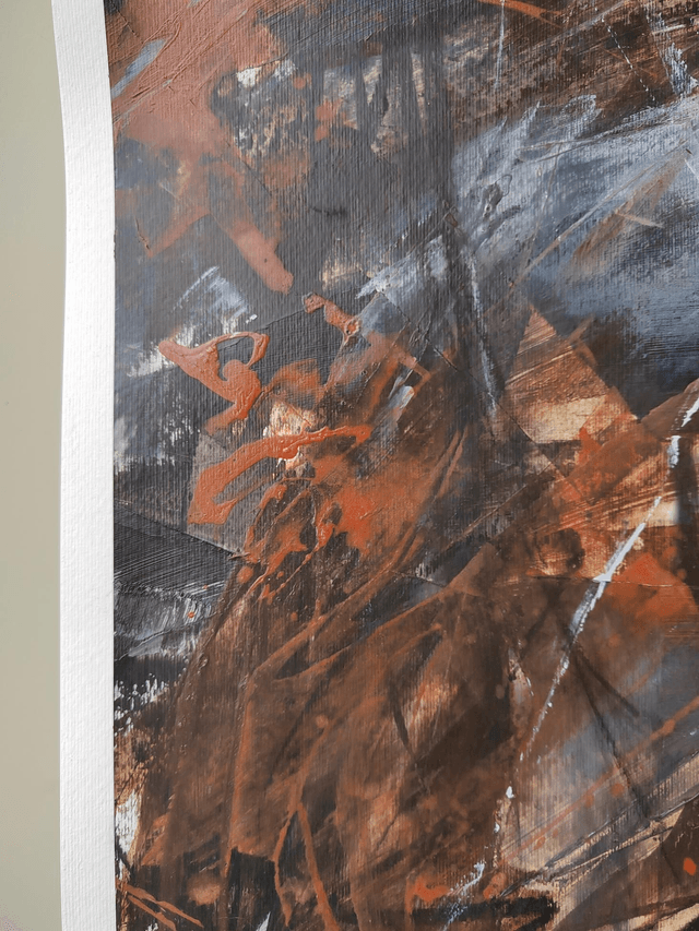 "Rollercoaster of life 1" - 50 x 70 cm