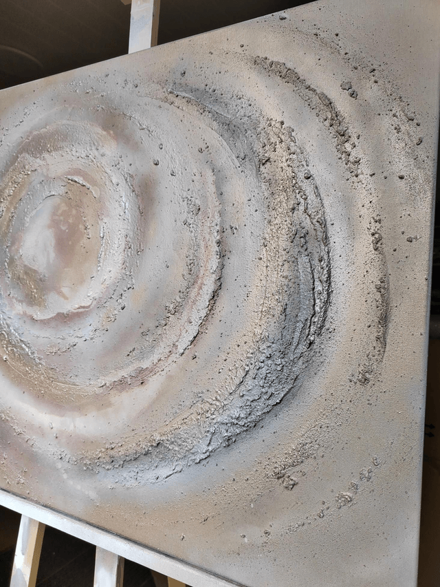 "Ripples of our time" - 81 x 65 cm