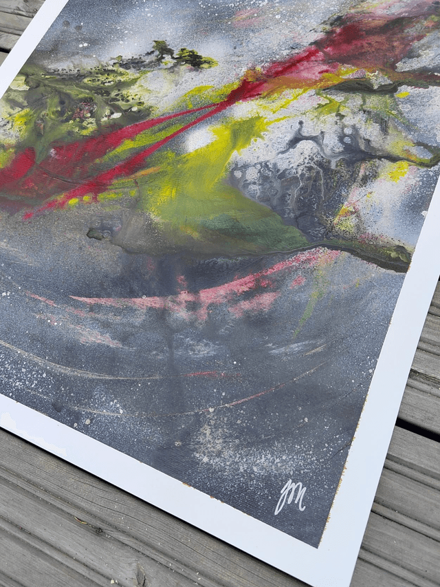 "Enjoy the ride" - 50 x 70 cm