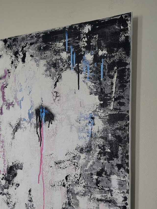 "Mind of a feline" - 81 x 100 cm