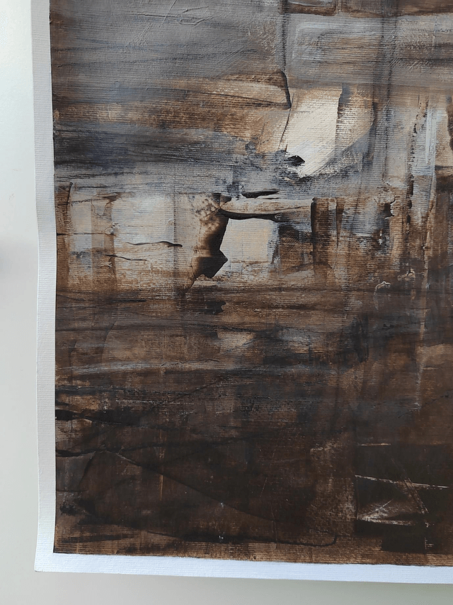 "First light" - 50 x 70 cm
