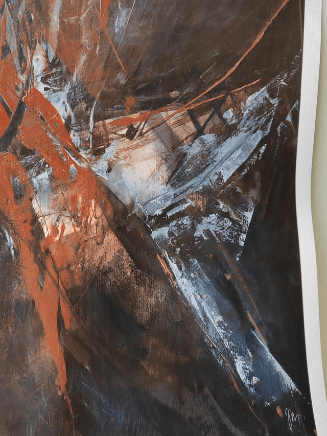 "Rollercoaster of life 2" - 50 x 70 cm