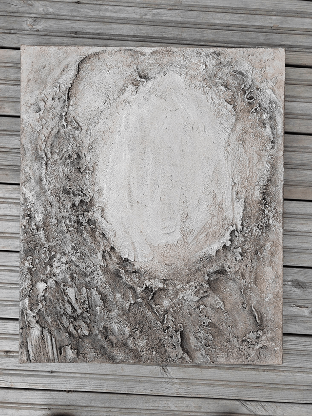 "Sacred place 2" - 46 x 55 cm