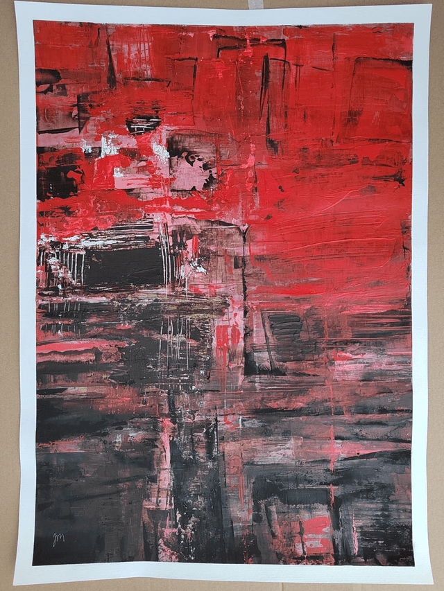 "Unrest" - 50 x 70 cm